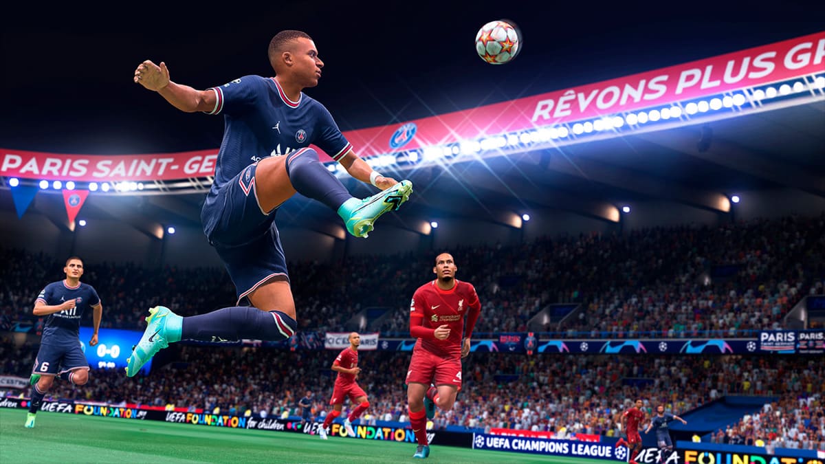 Control de balón aéreo en FIFA 22