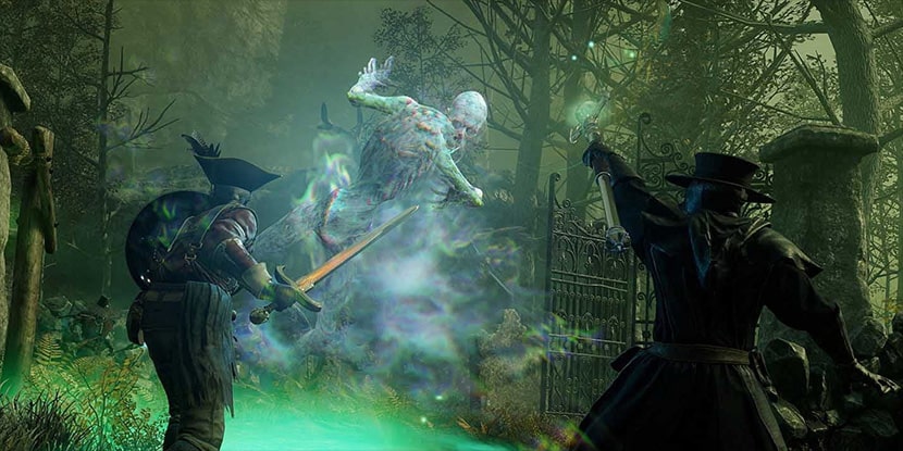 Fantasma en el MMORPG de Amazon New World.