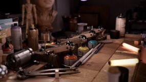 Demostración de raytracing en tiempo real con una tarjeta gráfica RTX de Nvidia.