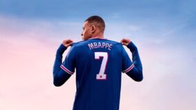 Kylian Mbappé en la portada del FIFA 22.