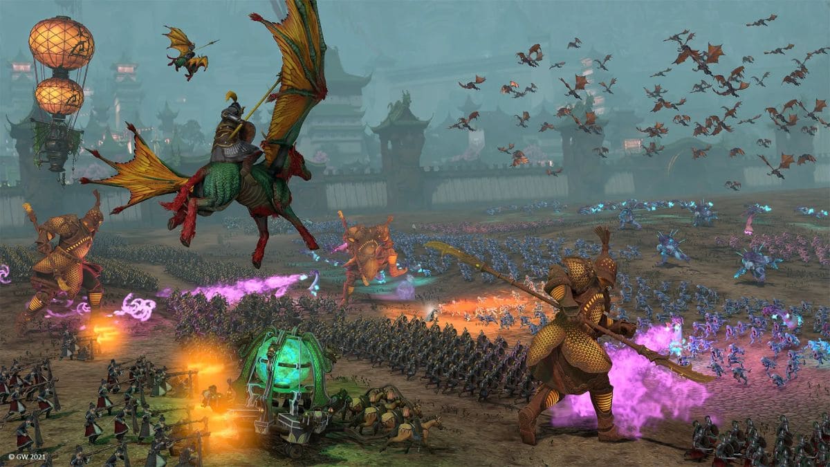 Batalla en Total War: Warhammer III