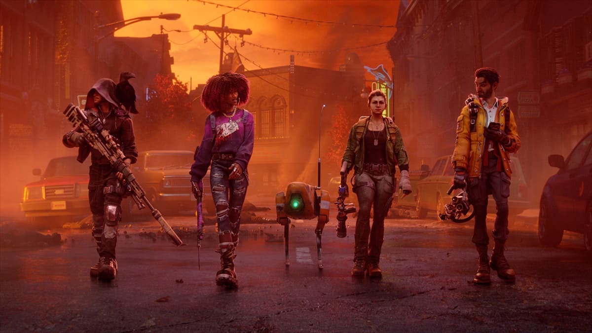 Los cuatro protagonistas de Redfall