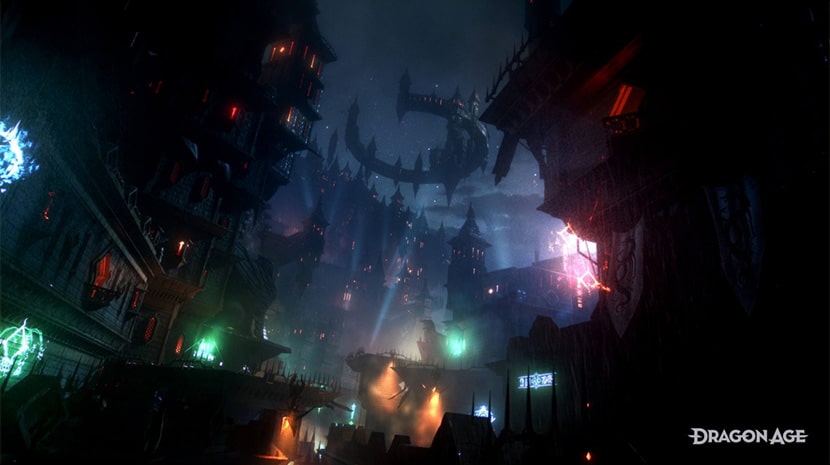 La capital de Tevinter, Minrathous, en el teaser de Dragon Age 4.