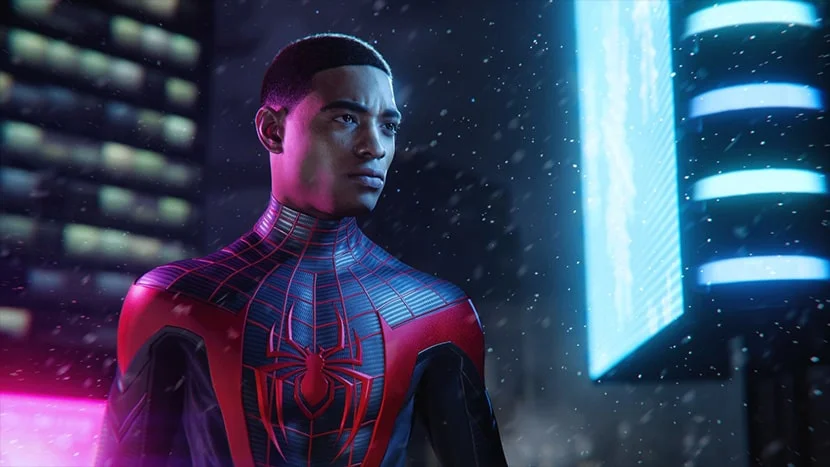 Miles Morales en el juego Marvel's Spider-Man: Miles Morales.