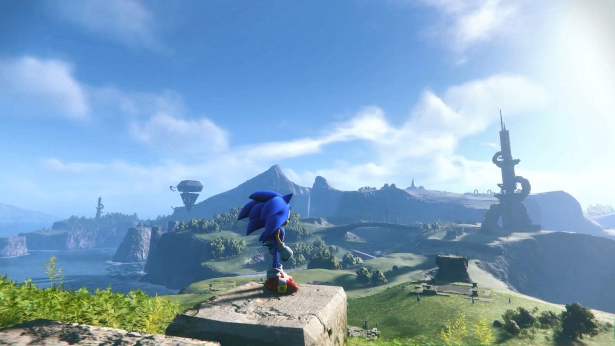 Sonic en las Islas Starfall.