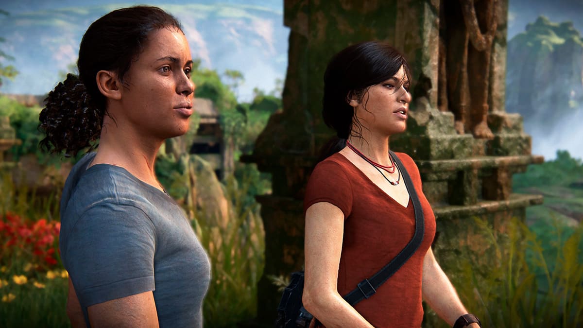 Nadine Ross y Chloe Frazer en Uncharted: El Legado Perdido.