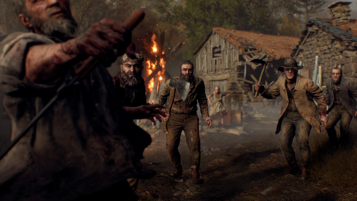 Enemigos en el remake de Resident Evil 4.