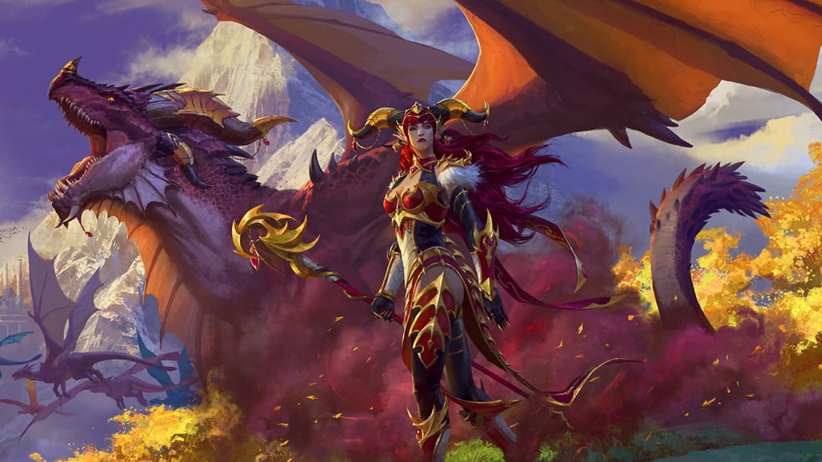 Portada de World of Warcraft: Dragonflight