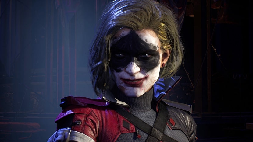 Harley Quinn en el juego Gotham Knights.