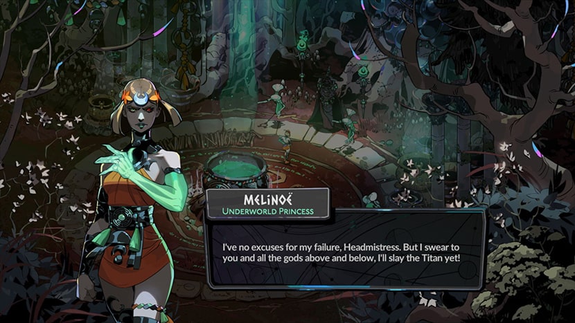 Melinoë, protagonista del videojuego Hades 2.