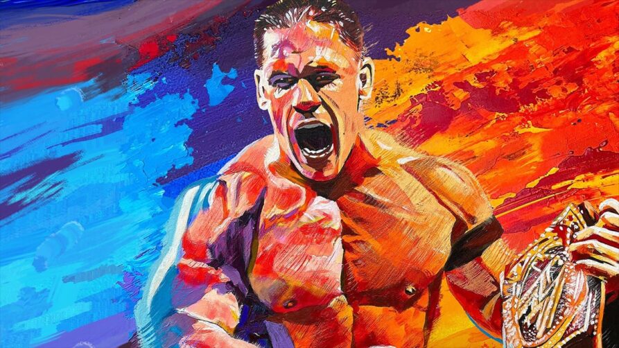 John Cena en la portada de WWE 2K23.