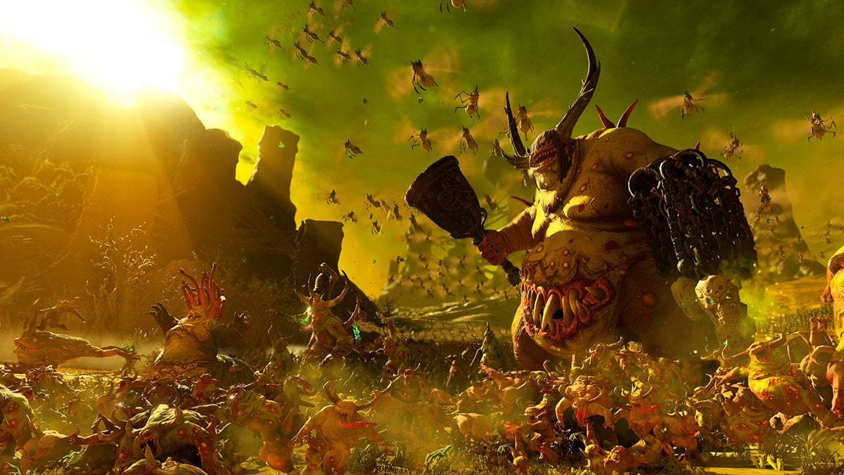 Ejército de Nurgle en Total War: Warhammer III.