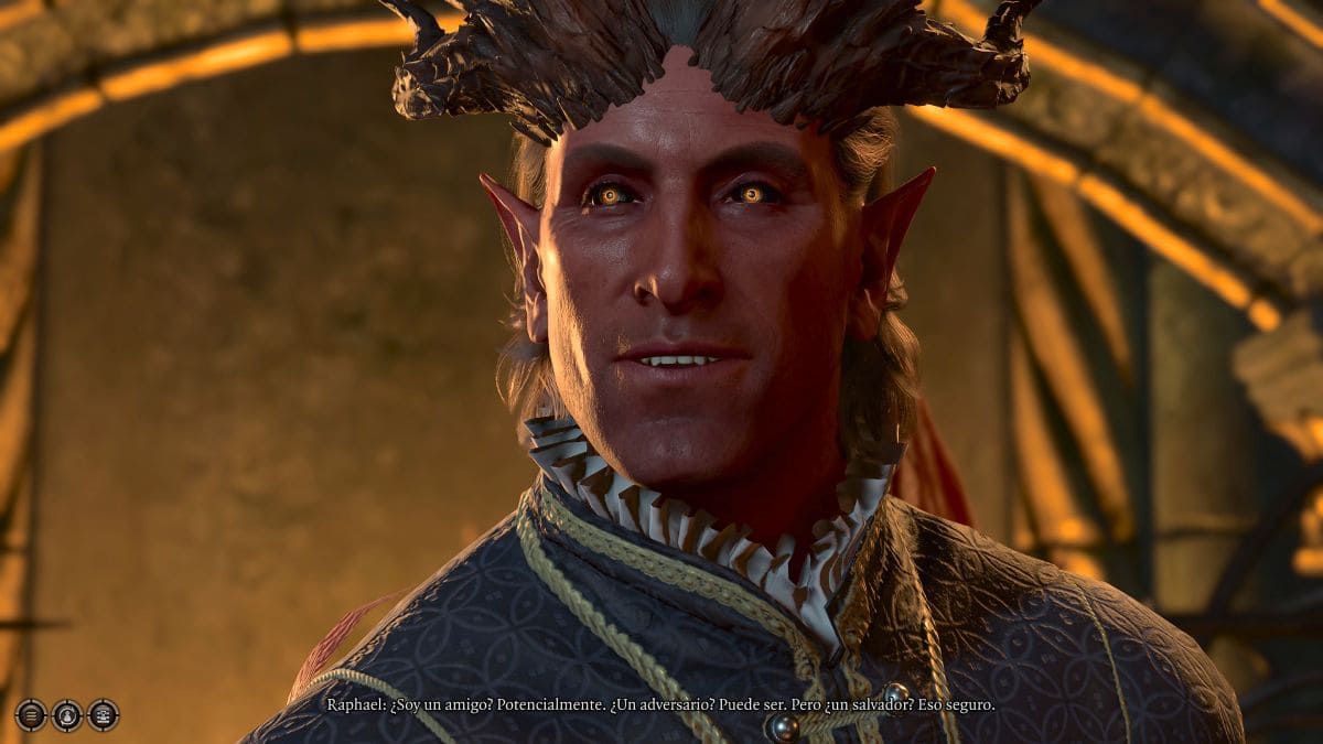 Raphael, un demonio de gran relevancia en la trama de Baldur's Gate III