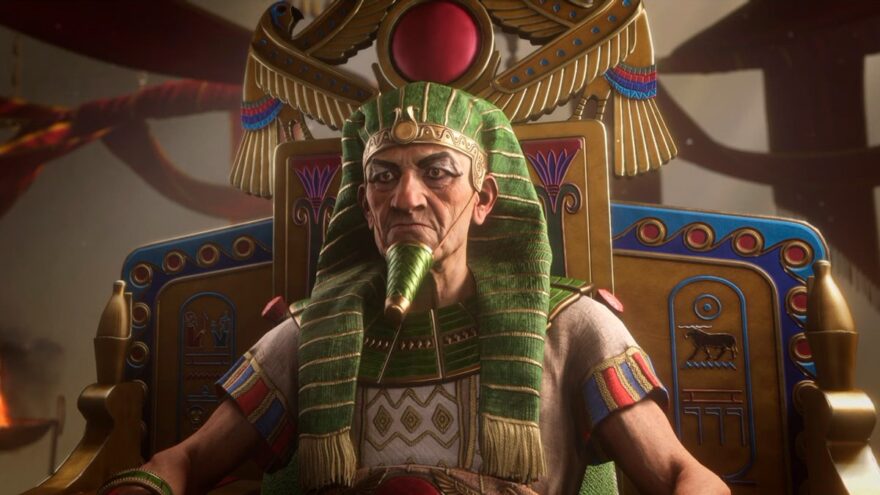 El faraón Merenptah.