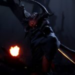 La Extraña muestra los cuernos en Metal Hellsinger.