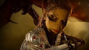La guerrera Lae'zel en Baldur's Gate III.