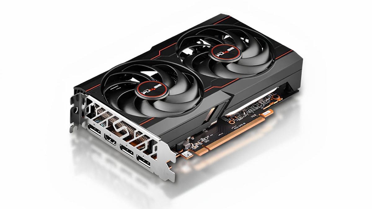 Tarjeta gráfica AMD Radeon RX 6600.