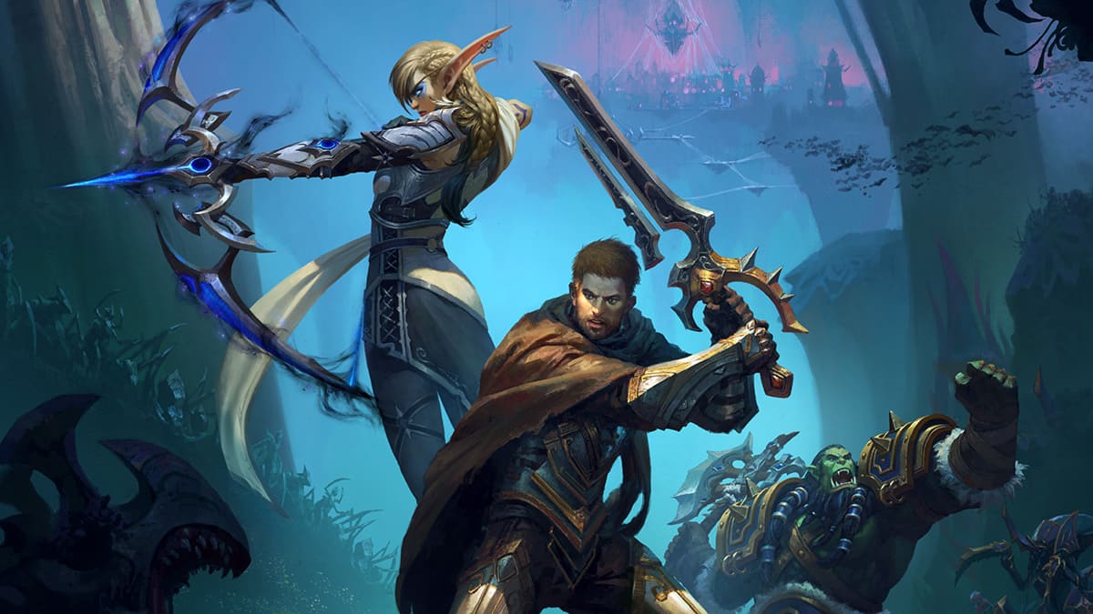Alleria, Anduin y Thrall en World of Warcraft: The War Within.