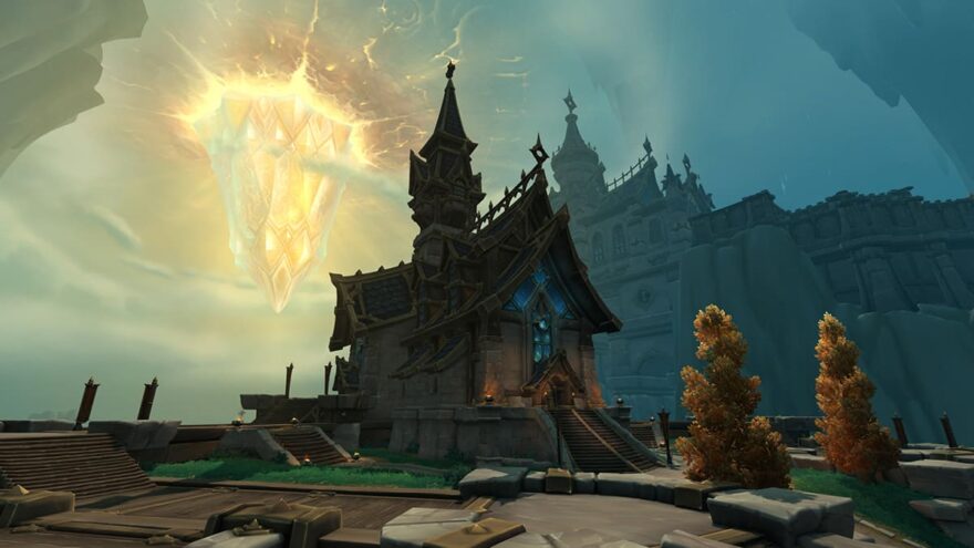La zona Santificación en World of Warcraft: The War Within.