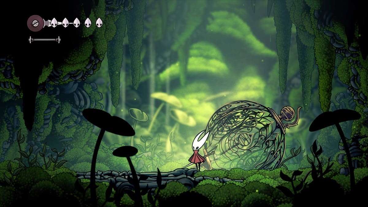 La princesa-protectora Hornet en Hollow Knight: Silksong