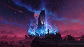 Portada de la expansión Starfield: Shattered Space.