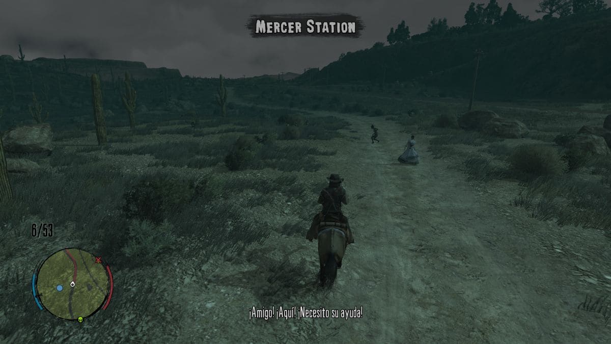 Zombis paseando por los caminos en Red Dead Redemption: Undead Nightmare en PC