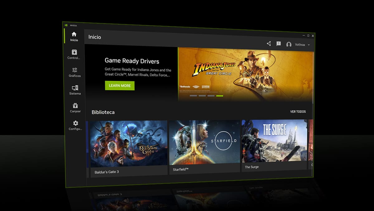 Nvidia App.