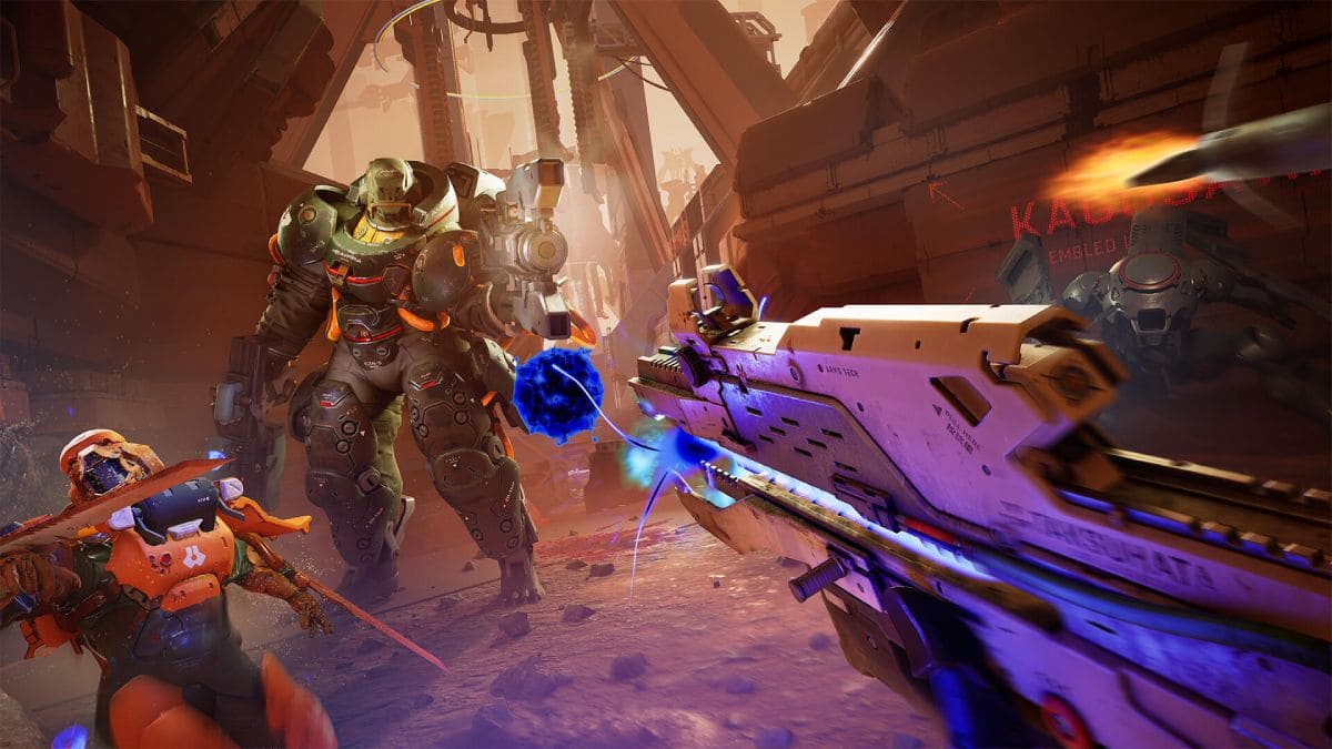 Captura del gameplay de combate de Metal Eden.