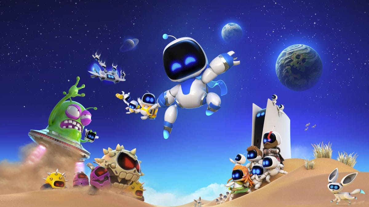 Astro Bot: juego del año 2024.
