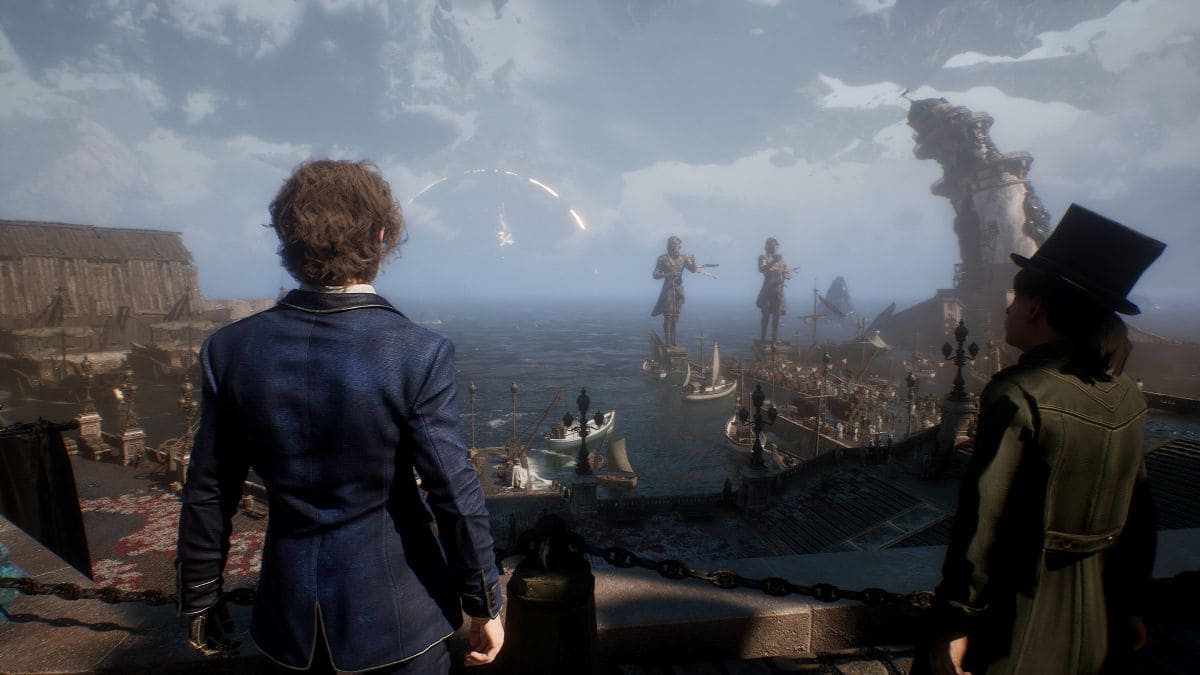 Gustave en la ciudad de Lumière del juego Clair Obscur: Expedition 33.