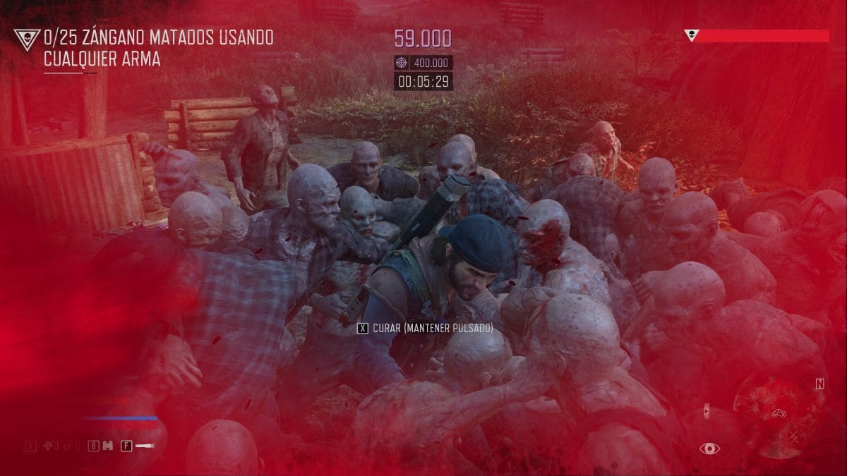 Derrota en el modo Asalto de Horda del DLC Carretera Rota de Days Gone.
