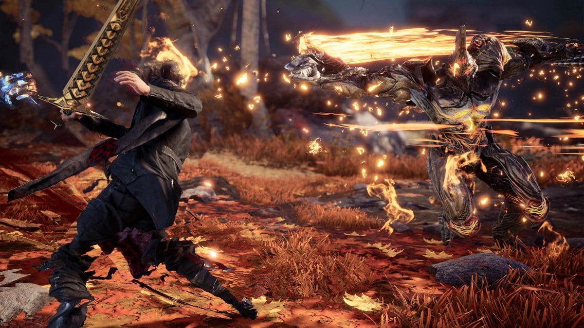 Kaser, el protagonista de Lost Soul Aside, lucha contra un nihilo
