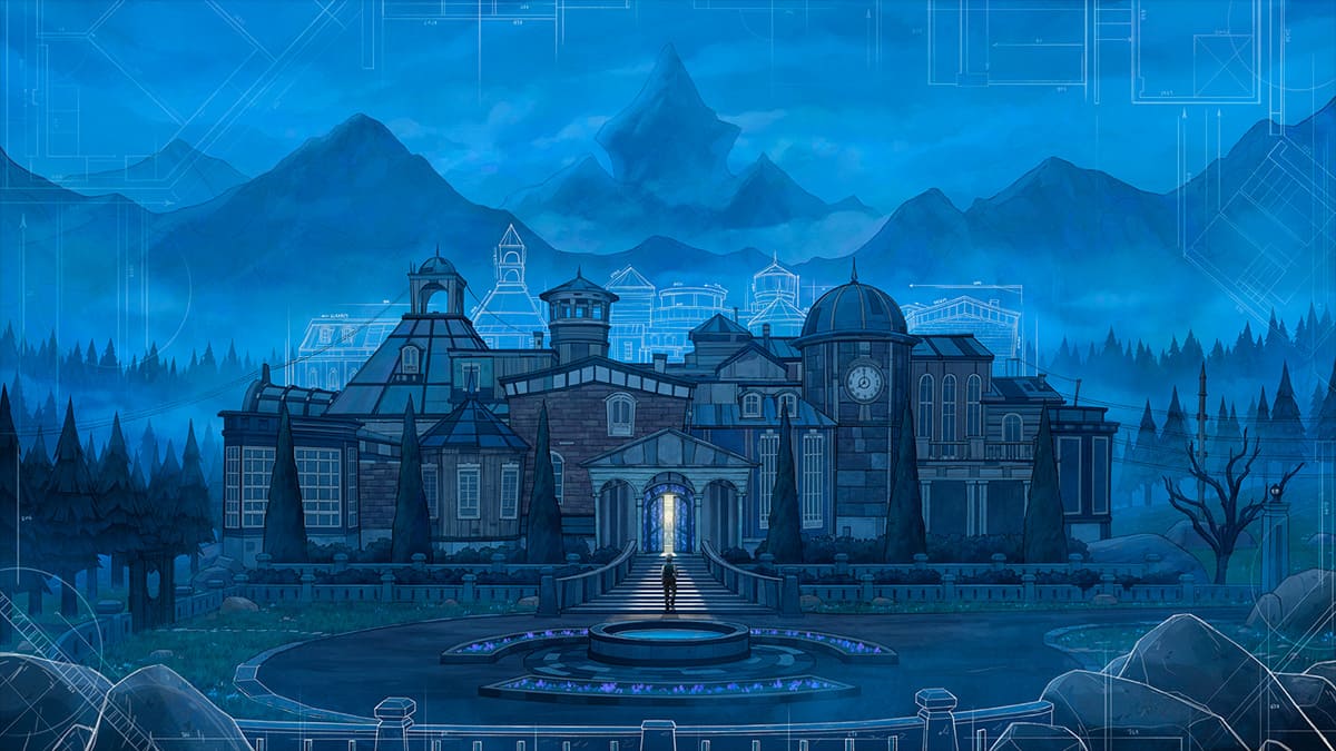 Portada de Blue Prince