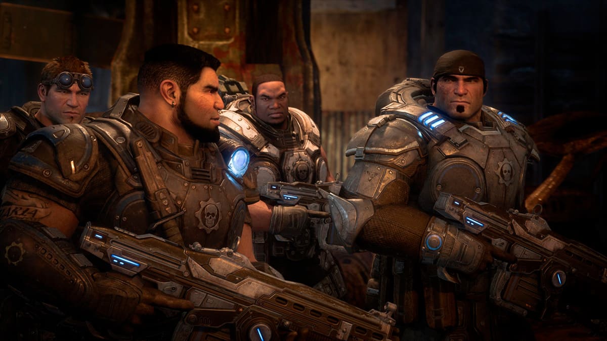 Protagonistas de Gears of War: Reloaded
