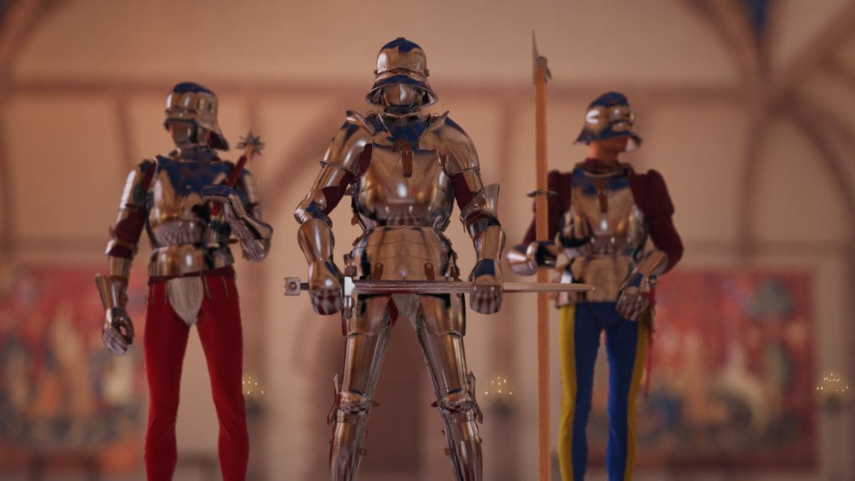 Caballeros en el juego Half Sword