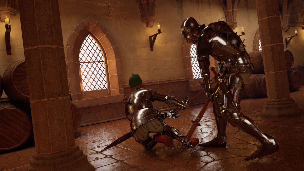 Combate en Half Sword