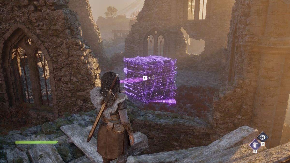 Uso de poderes telequinéticos en Echoes of the End