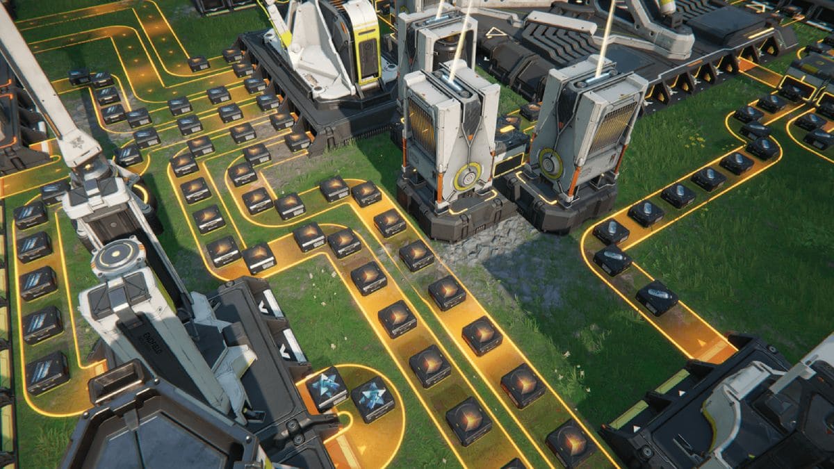 Factoría automatizada en Arknights: Endfield.