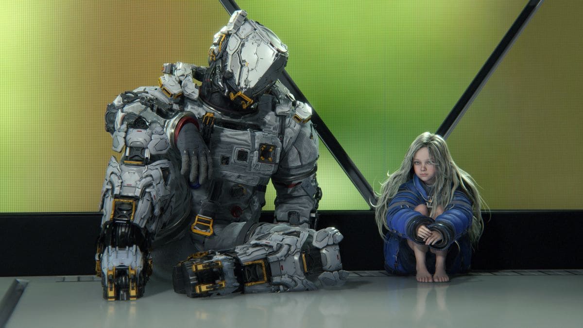 Hugh y Diana, protagonistas de Pragmata